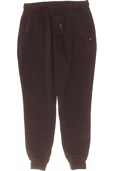 Pánské Tepláky Černé TOMMY HILFIGER Second Hand Vel. M