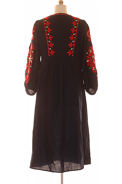 Společenské  Šaty Modré ZARA Second hand Vel. M