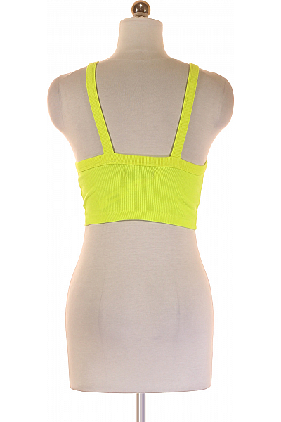 Bershka Dámské Top Žlutý Vel. XS