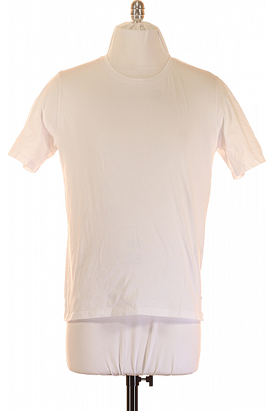 Pánské Tričko Bílé JACK & JONES Vel. M