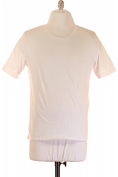 JACK & JONES Pánské Tričko Bílé Vel. M