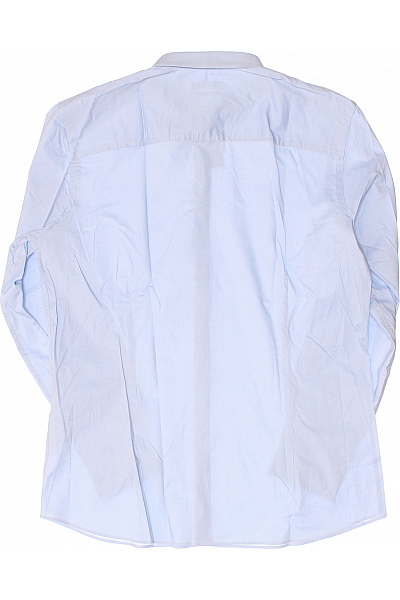 Pánská Košile Jednobarevná Modrá JACK & JONES Vel. XXL