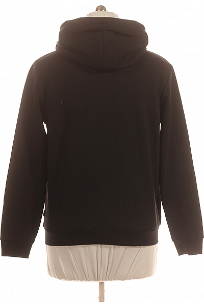 Pánská Mikina Na Zip Černá JACK & JONES Second hand Vel. L