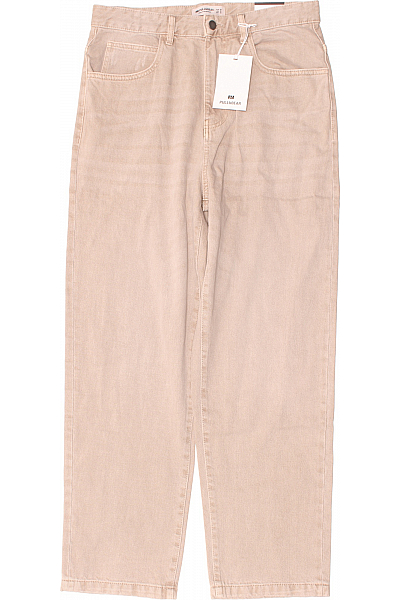 PULL&BEAR Pánské Džíny Béžové Vel.  38