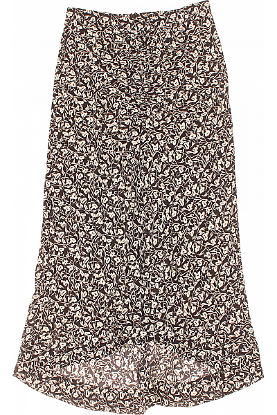 Dlouhá  Sukně Černobílá Topshop Vel. 38