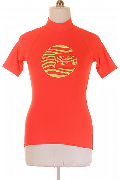Sportovní Dámské Tričko Růžové BILLABONG Second Hand Vel. XL