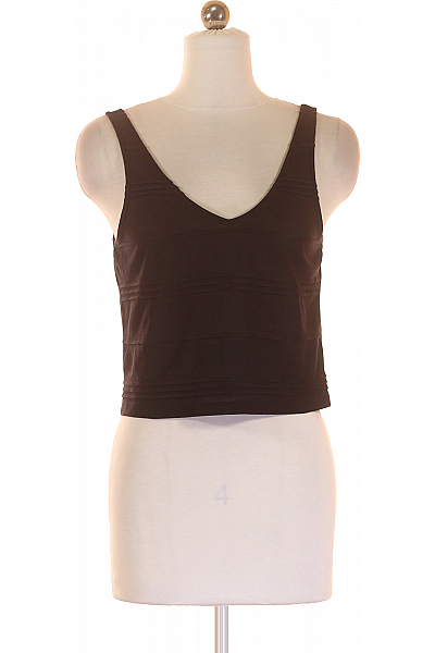 Topshop Dámské Tričko Černé Second Hand Vel.  34