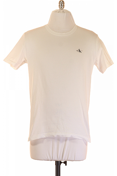 Calvin Klein Pánské Tričko Bílé Vel. M