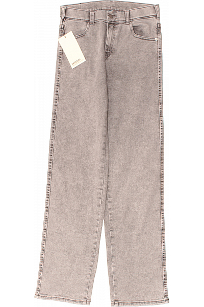 Bootcut Dámské Džíny Šedé Vel. L