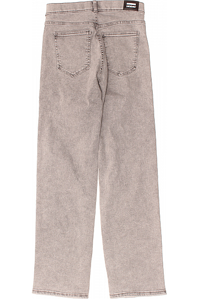 Bootcut Dámské Džíny Šedé Vel. L