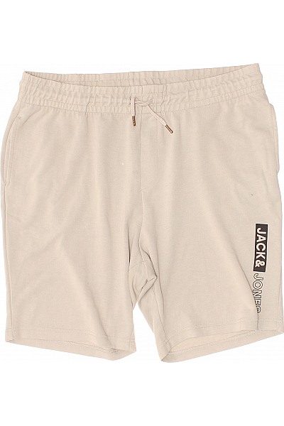 Pánské Teplákové Kraťasy Khaki JACK & JONES