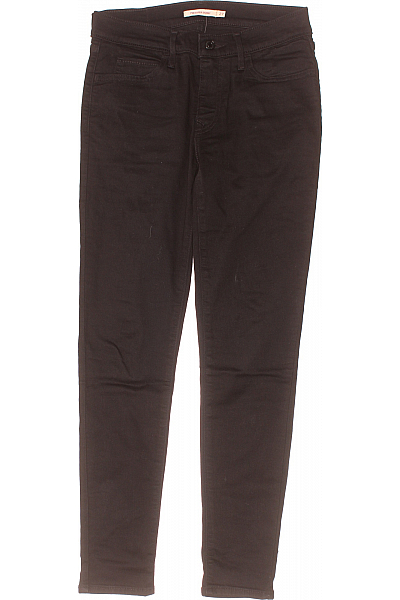 Dámské úzké Černé LEVIS Outlet Vel. 27