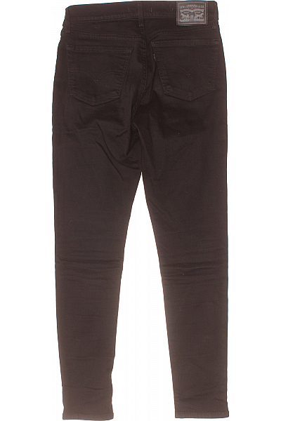 Dámské úzké Černé LEVIS Outlet Vel. 27