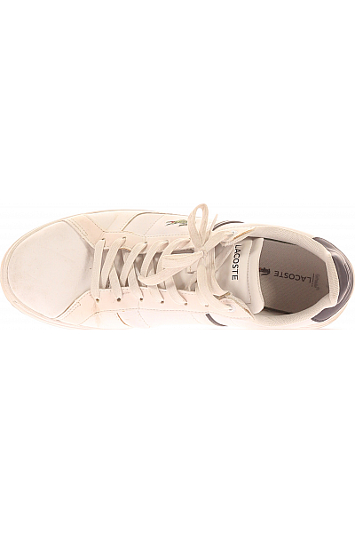 Pánské Boty Bílé LACOSTE Second hand Vel.  44