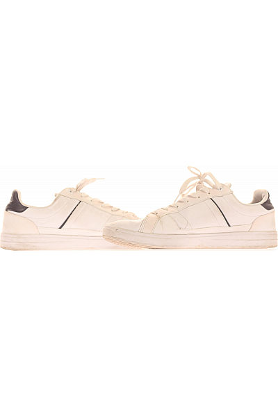 Pánské Boty Bílé LACOSTE Second hand Vel.  44