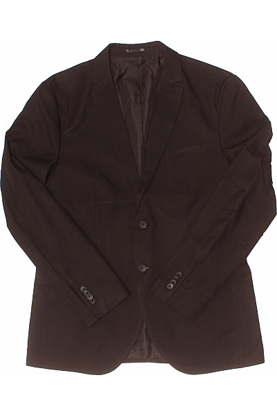 Pánské Sako Černé JACK & JONES Vel. 54