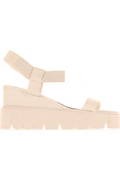 Dámské Sandály Koženkové Bílé Steve Madden Vel. 40