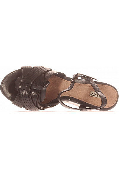 Dámské Boty Kožené Černé UGG Vel.  36