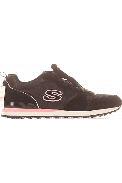 SKECHERS Dámské Boty Kožené Černé Vel.  40