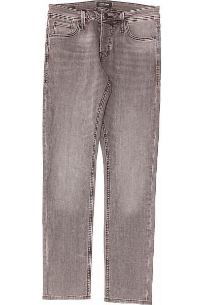 JACK & JONES Pánské Džíny Šedé Second Hand Vel. 30/32