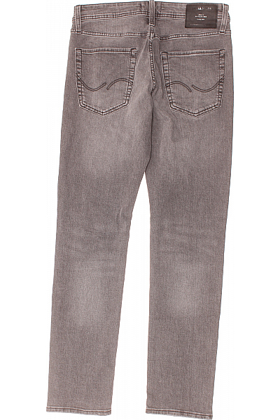 JACK & JONES Pánské Džíny Šedé Second hand Vel. 30/32