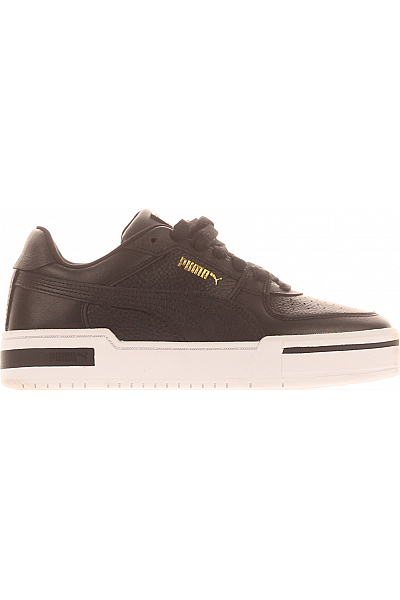 Dámské Tenisky 380190-02 Kožené Černé Puma Vel.  39