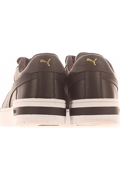 Dámské Tenisky 380190-02 Kožené Černé Puma Vel.  39