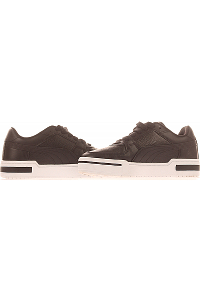 Dámské Tenisky 380190-02 Kožené Černé Puma Vel.  39