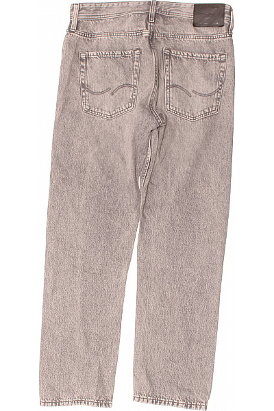 JACK & JONES Pánské Rovné Džíny Šedé Vel. 31/32