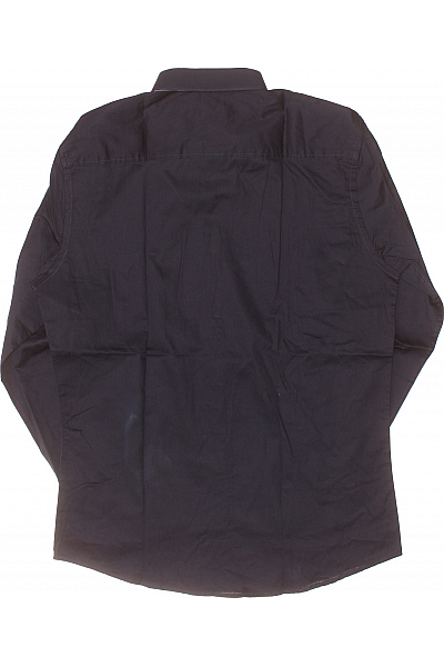 Pánská Košile Jednobarevná Modrá JACK & JONES Vel. M