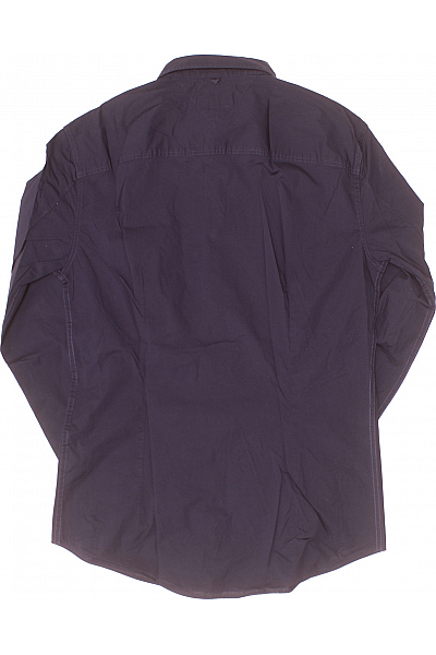 Pánská Košile Modrá TOMMY HILFIGER Second hand Vel. M