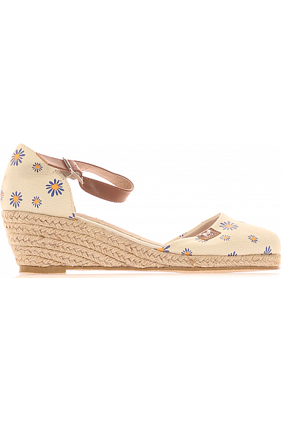 MUSTANG Dámské Espadrilky Béžové Outlet Vel. 37