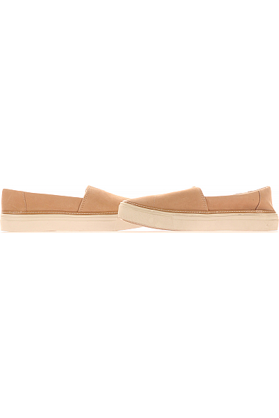 TOMS Dámské Slip On Boty Kožené Hnědé