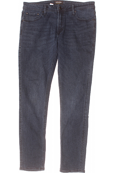 Pánské Džíny Modré JACK & JONES Second Hand Vel. 33/32
