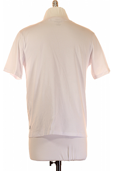 Pánské Tričko Bílé JACK & JONES Vel. M