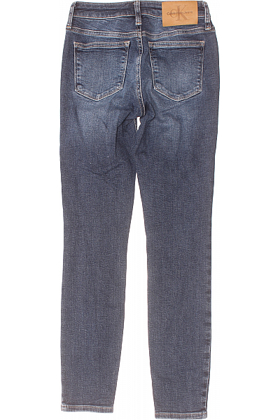 Calvin Klein Dámské úzké Modré Second hand Vel. 28/30