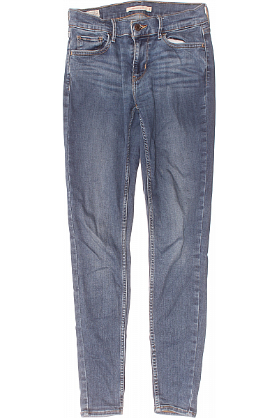 Dámské úzké Modré LEVIS Second Hand Vel. 27
