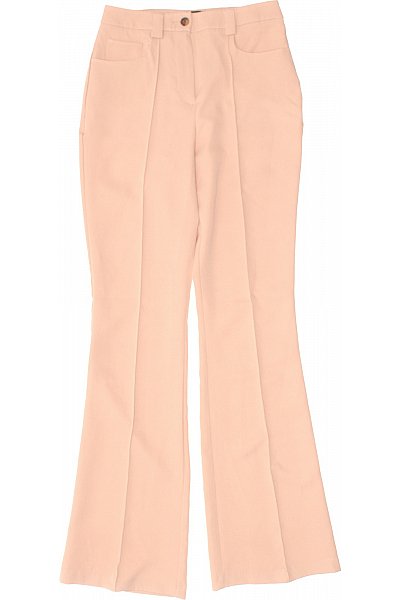 Dámské Kalhoty S Vysokým Sedem Béžové Dorothy Perkins Vel.  38