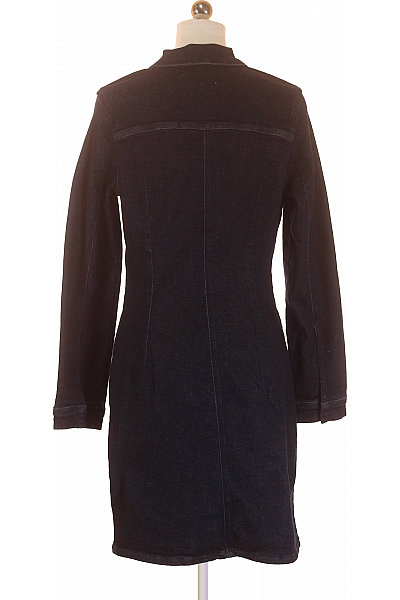 Džínové  Šaty Modré Calvin Klein Second hand Vel. M