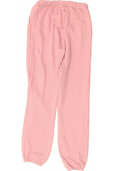 PULL&BEAR Dámské Tepláky Růžové Second hand Vel.  M