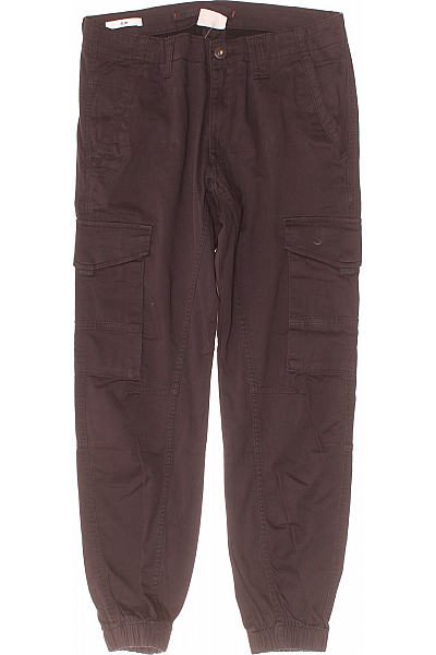 JACK & JONES Pánské Kalhoty Kapsáče Černé Vel. 30/30