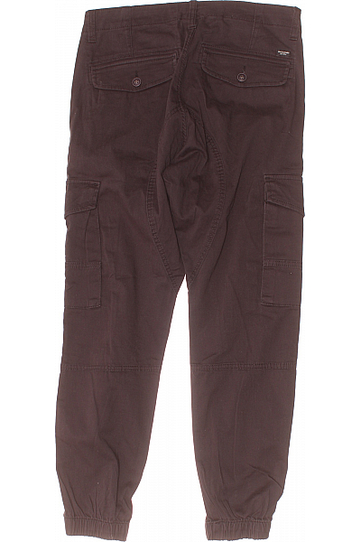 JACK & JONES Pánské Kalhoty Kapsáče Černé Vel. 30/30
