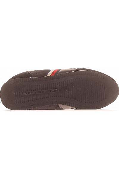 TOMMY HILFIGER Pánské Boty FW0FW007450 Černé Second hand Vel.  40