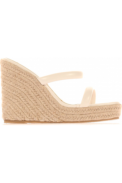 GLAMOROUS Dámské Espadrilky Bílé