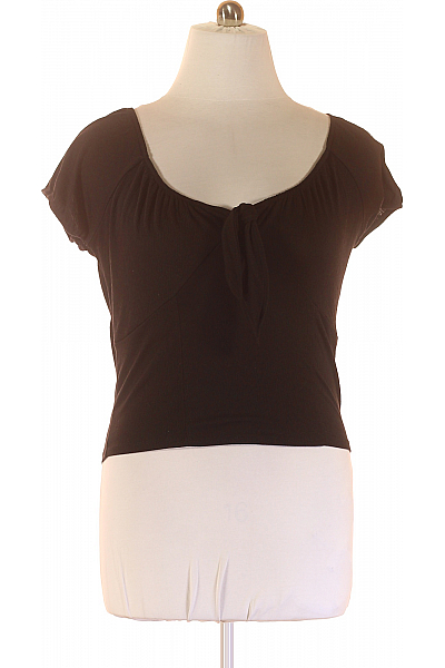 Jednoduché Dámské Tričko Černé COTTON ON Vel.  44