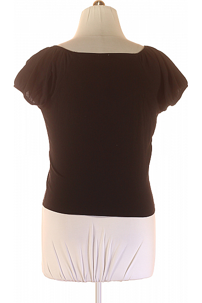 Jednoduché Dámské Tričko Černé COTTON ON Vel.  44