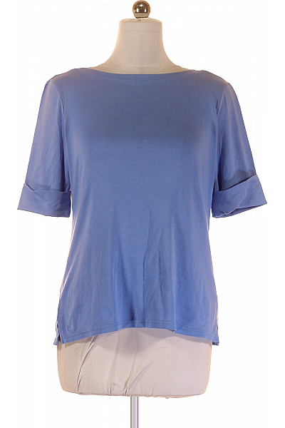Dámské Tričko Modré Ralph Lauren Second Hand