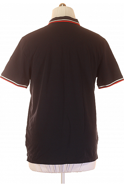 JACK & JONES Pánské Tričko Modré Second hand Vel. XXL