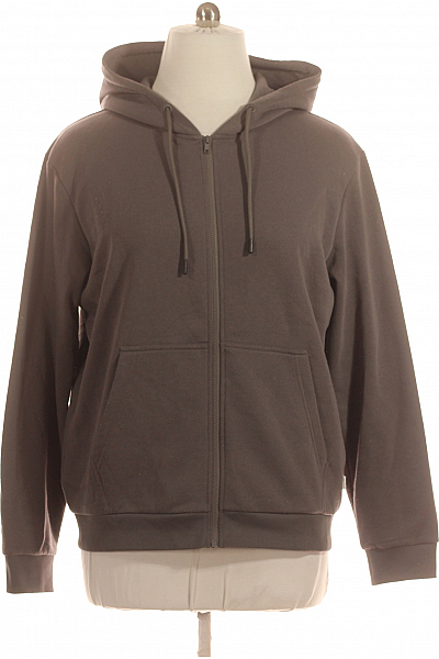 JACK & JONES Pánská Mikina Na Zip Šedá Vel. XL