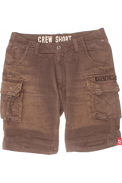 Pánské Kraťasy Zelené Alpha Industries